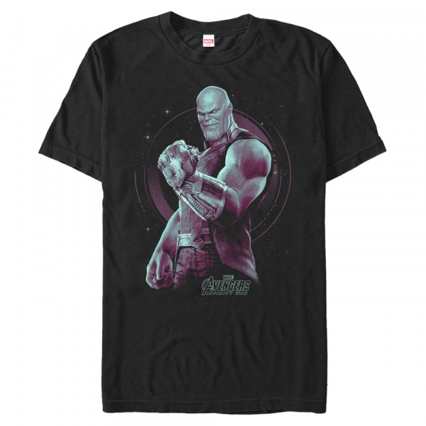 Marvel - Avengers Infinity War - Thanos The Mad Titan - Men's T-Shirt - Black - Front