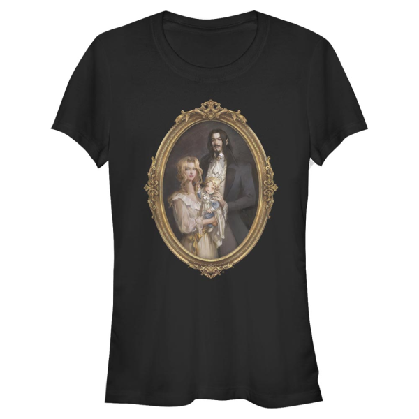 Netflix - Castlevania - Skupina Family Portrait - Women's T-Shirt - Black - Front
