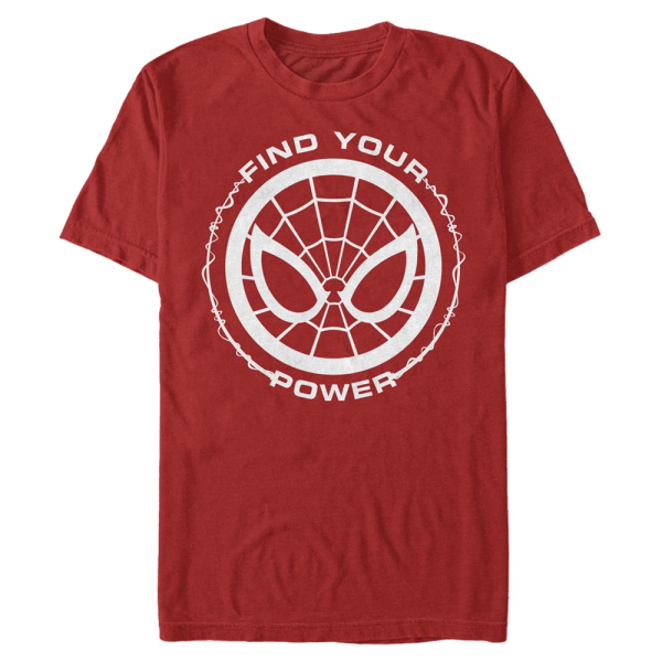 Marvel - Spider-Man - Spider-Man Spider Power - Men's T-Shirt - Red - Front