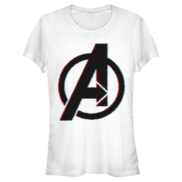 Marvel - Avengers - Logo Avenger 3D - Women's T-Shirt - White - Front