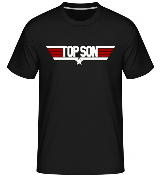 Top Son -  Shirtinator Men's T-Shirt - Black - Front
