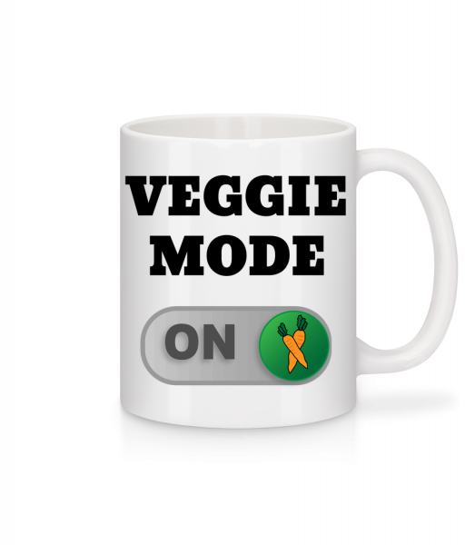 Veggie Mode On - Carrots - Mug - White - Vorn