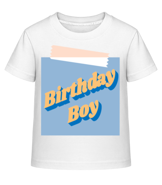 Birthday Boy - Kid's Shirtinator T-Shirt - White - Front
