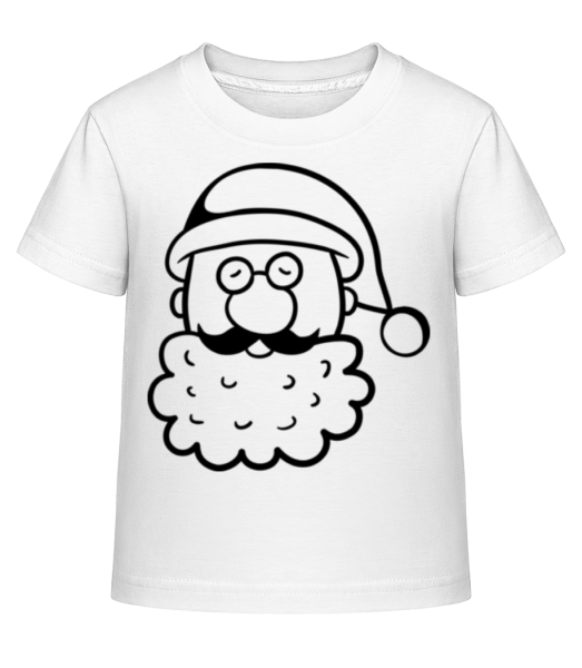 Happy Santa Claus - Kid's Shirtinator T-Shirt - White - Front