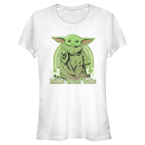 Star Wars - The Mandalorian - The Child little green guy - Women's T-Shirt - White - Front