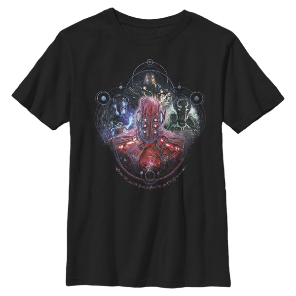 Marvel - Eternals - Group Shot Celestials Four - Kids T-Shirt - Black - Front