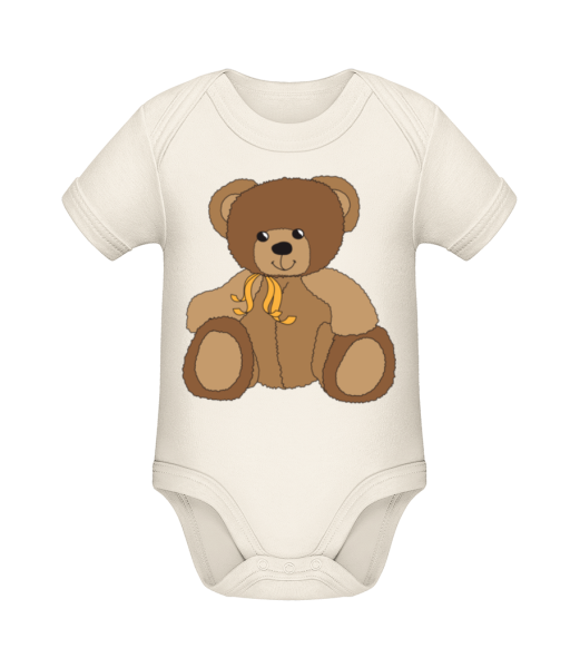 Baby Comic - Bear - Organic Baby Body - Cream - Front