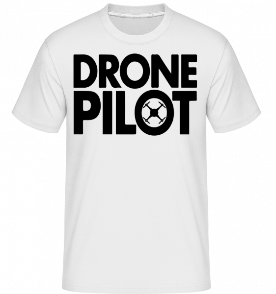 Drone Pilot -  Shirtinator Men's T-Shirt - White - Vorn