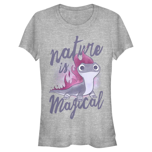 Disney - Frozen - Salamander Nature - Women's T-Shirt - Heather grey - Front