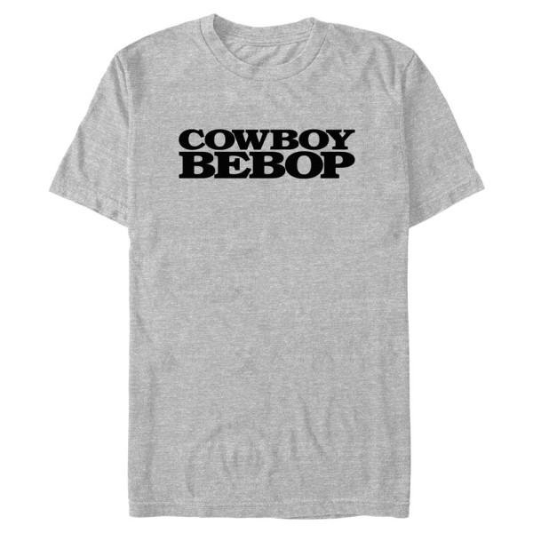 Netflix - Cowboy Bebop - Logo Bebop - Men's T-Shirt - Heather grey - Front