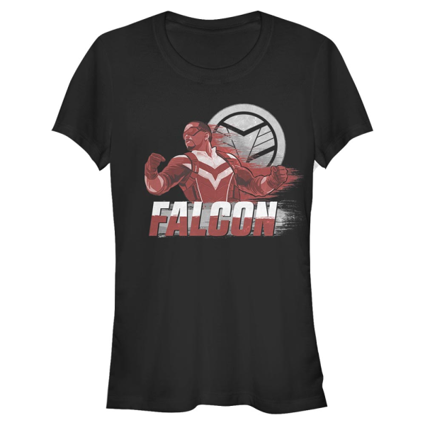 Marvel - The Falcon and the Winter Soldier - Falcon Speed - Women's T-Shirt - Black - Front