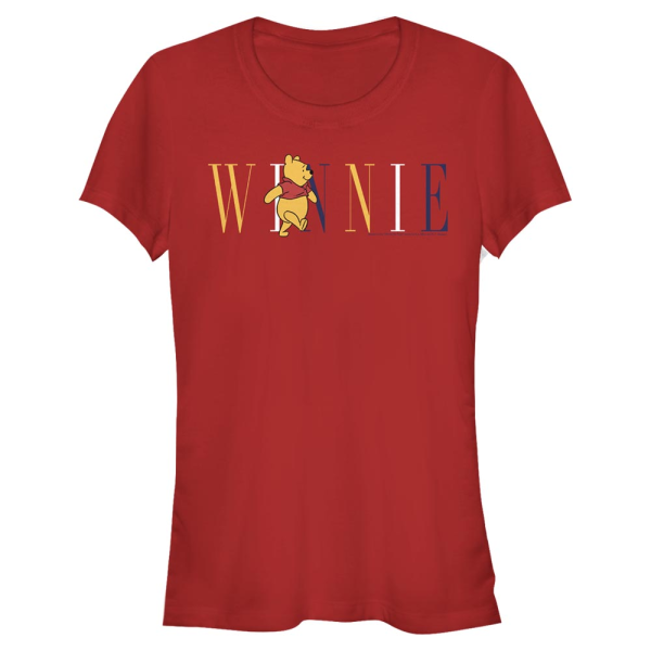 Disney - Winnie the Pooh - Medvídek Pú Pooh Fashion - Women's T-Shirt - Red - Front
