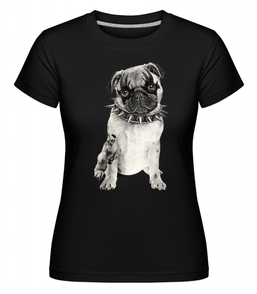 Metal Dog -  Shirtinator Women's T-Shirt - Black - Vorn
