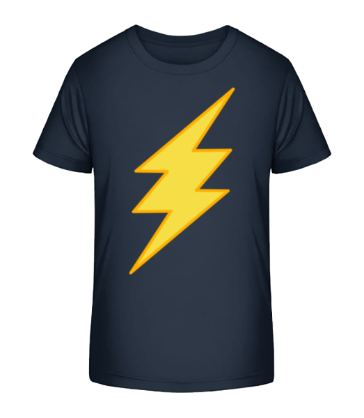 Flash Icon - Kid's Bio T-Shirt Stanley Stella - Navy - Front