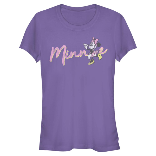 Disney Classics - Mickey Mouse - Minnie Mouse Minnie - Women's T-Shirt - Purple - Front