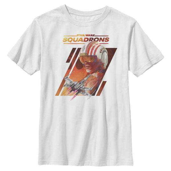 Star Wars - Squadrons - Rebel Squadrons - Kids T-Shirt - White - Front
