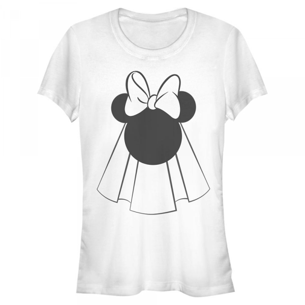 Disney Classics - Mickey Mouse - Minnie Mouse Mouse Bride - Women's T-Shirt - White - Front