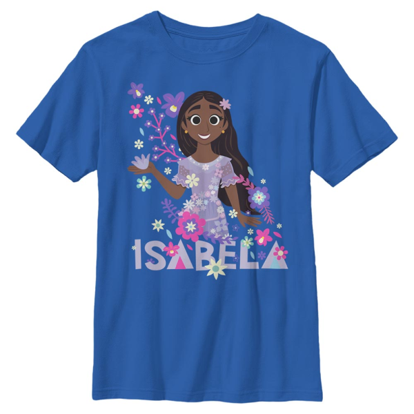 Disney - Encanto - Isabela - Kids T-Shirt - Royal blue - Front