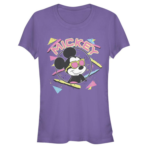 Disney - Mickey Mouse - Mickey Mouse 90s Mickey - Women's T-Shirt - Purple - Front