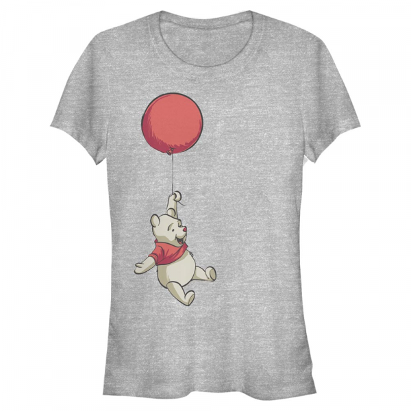 Disney - Winnie the Pooh - Medvídek Pú Balloon Winnie - Women's T-Shirt - Heather grey - Front