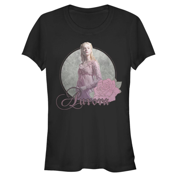 Disney - Maleficent Mistress of Evil - Aurora Circle - Women's T-Shirt - Black - Front