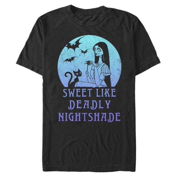 Disney Classics - Nightmare Before Christmas - Sally Moon - Men's T-Shirt - Black - Front