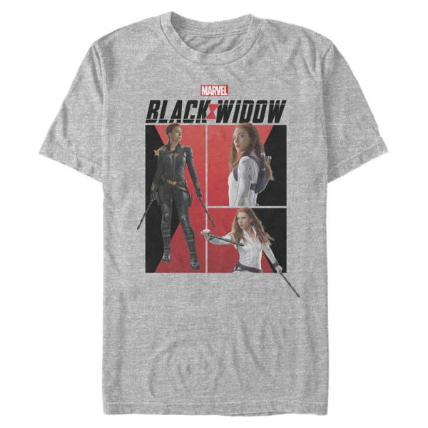 Marvel - Black Widow - Black Widow Comic - Men's T-Shirt - Heather grey - Front