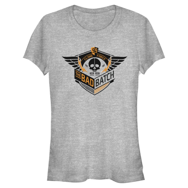 Star Wars - The Bad Batch - Logo Clone Forces - Women's T-Shirt - Heather grey - Front