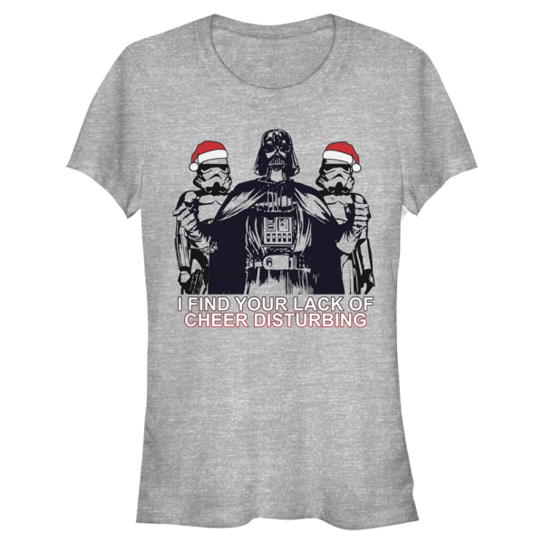 Star Wars - Skupina Cheerish - Christmas - Women's T-Shirt - Heather grey - Front