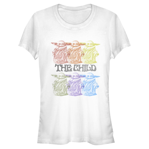 Star Wars - The Mandalorian - Skupina Vintage Innocence - Women's T-Shirt - White - Front