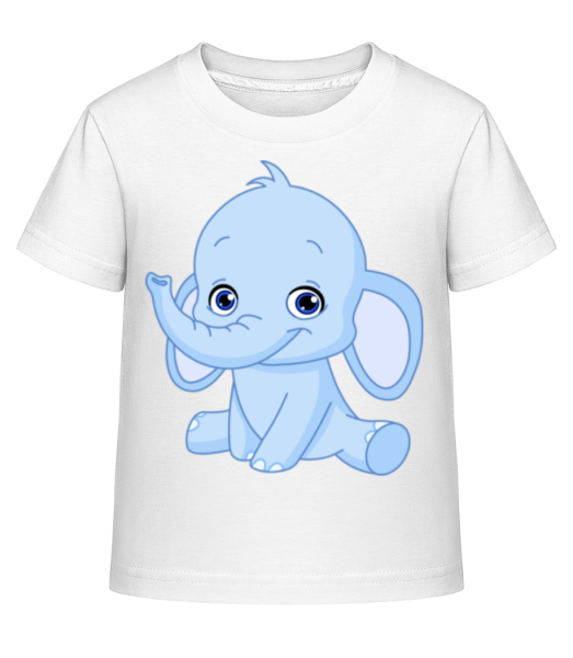 Elephant Comic - Kid's Shirtinator T-Shirt - White - Front
