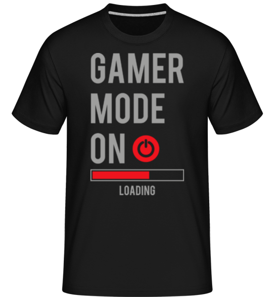 Gamer Mode On -  Shirtinator Men's T-Shirt - Black - Front