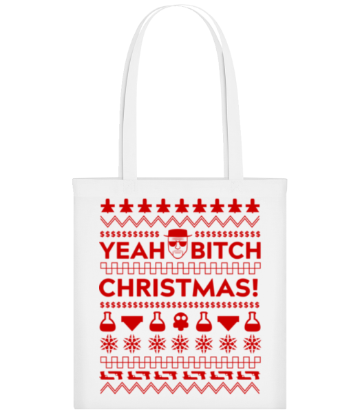 Yeah Bitch Christmas - Tote Bag - White - Front