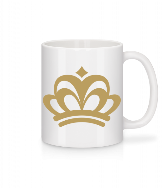 Crown Sign - Mug - White - Vorn