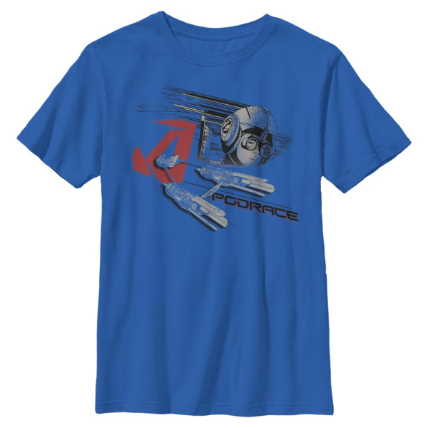 Star Wars - Anakin Pod - Kids T-Shirt - Royal blue - Front