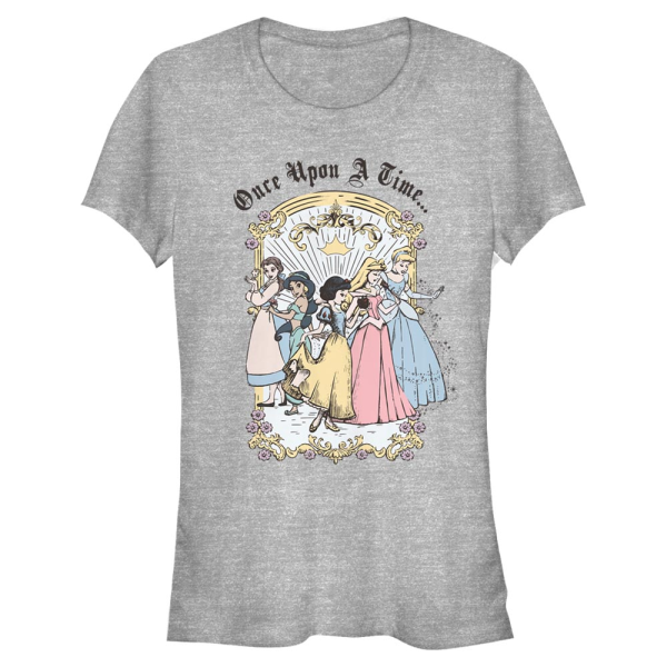 Disney Princesses - Skupina Vintage Princess Group - Women's T-Shirt - Heather grey - Front