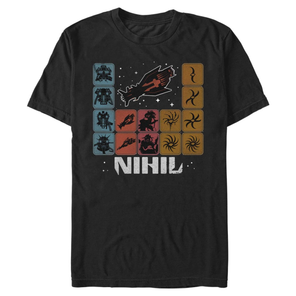 Star Wars - High Republic - Logo Periodic Nihil Table - Men's T-Shirt - Black - Front
