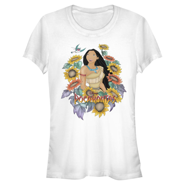 Disney - Pocahontas - Pocahontas 90's Classic - Women's T-Shirt - White - Front