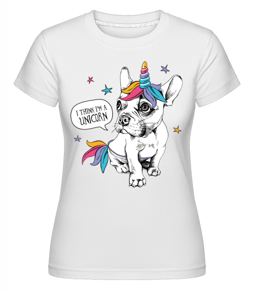 I Am A Unicorn -  Shirtinator Women's T-Shirt - White - Vorn
