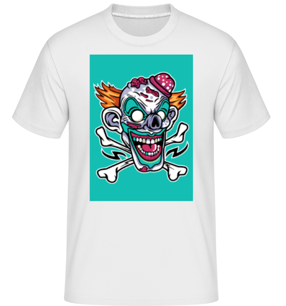 Clown -  Shirtinator Men's T-Shirt - White - Front