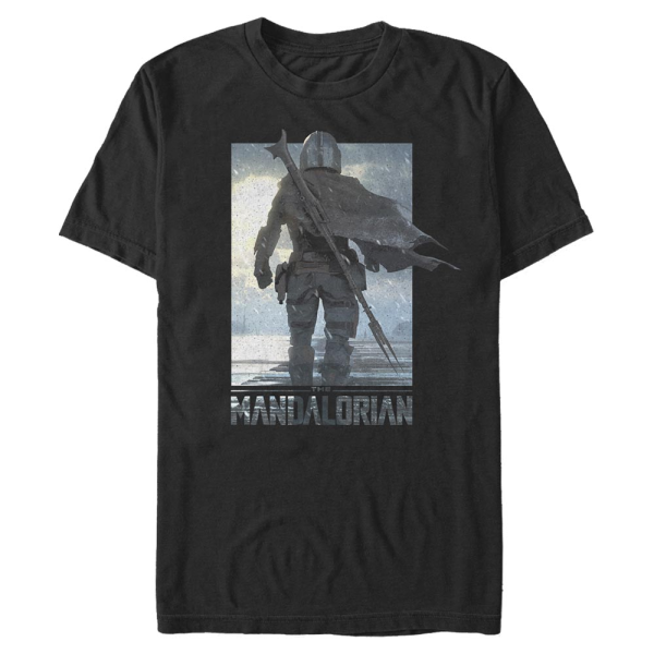 Star Wars - The Mandalorian - Skupina Poster Mando - Men's T-Shirt - Black - Front