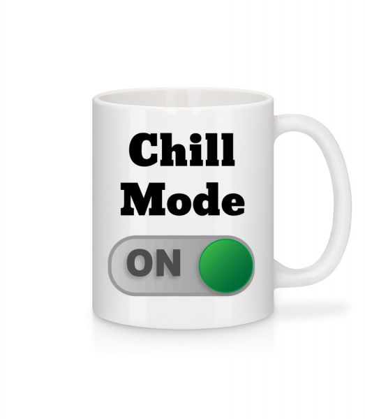 Chill Mode On - Mug - White - Vorn