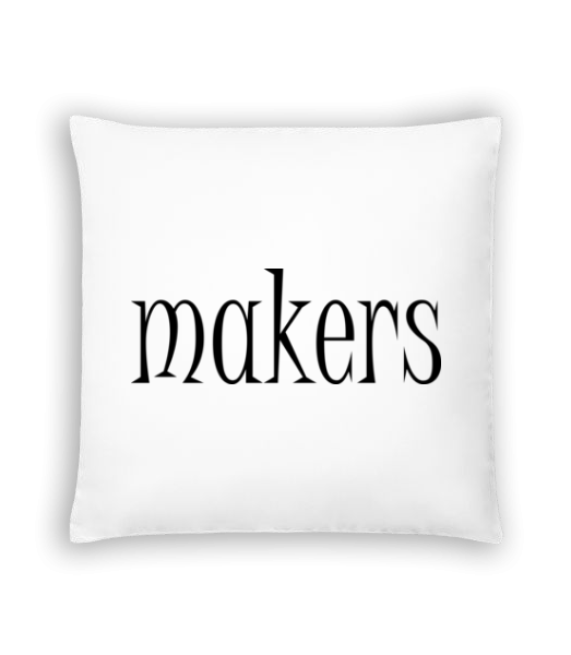 Trouble Makers Partner - Cushion - White - Front