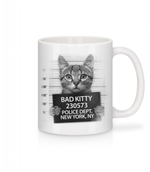 Criminal Cat - Mug - White - Front