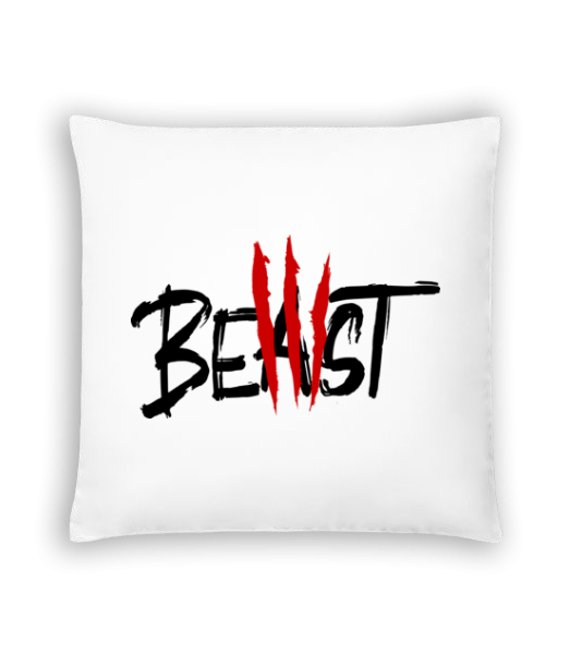 Beast - Cushion - White - Front