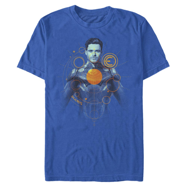 Marvel - Eternals - Ikaris Orange - Men's T-Shirt - Royal blue - Front