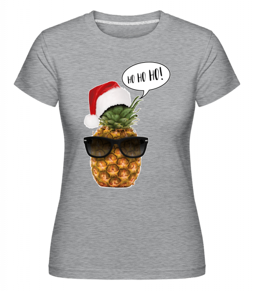 Santa Ananas -  Shirtinator Women's T-Shirt - Heather grey - Vorn