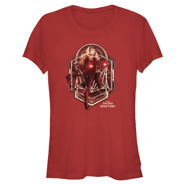 Marvel - Doctor Strange - Scarlet Witch Wanda Magic - Women's T-Shirt - Red - Front