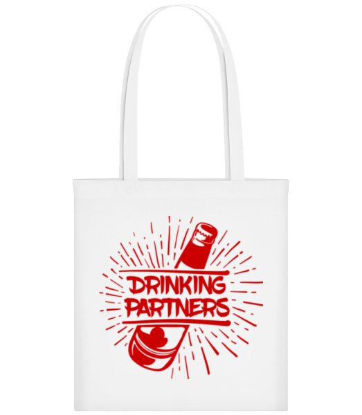 Drinking Partners - Tote Bag - White - Front