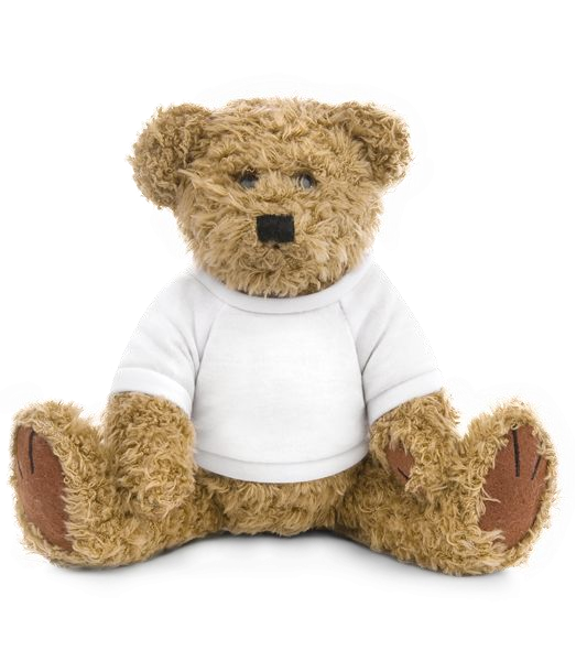 Teddy Bear - White - Front